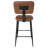 H&D Heavy Duty Upholstered Barstool