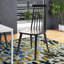 Chaise d'appoint en bois massif Rolde-803254009