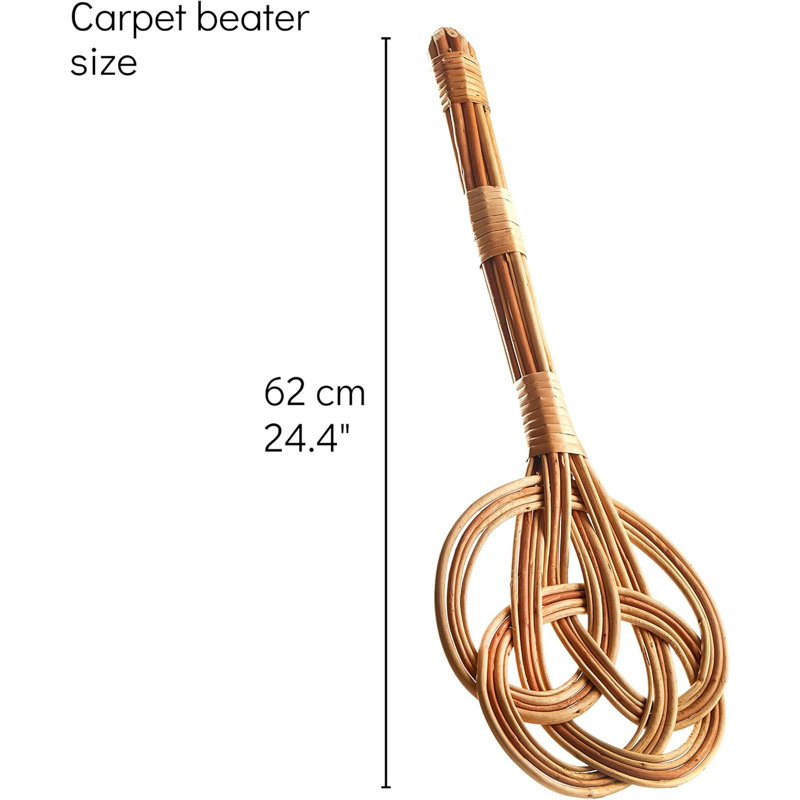 Hand-made Carpet Beater - Rug Beater Crafted For Durability - Essential For Pet Owners