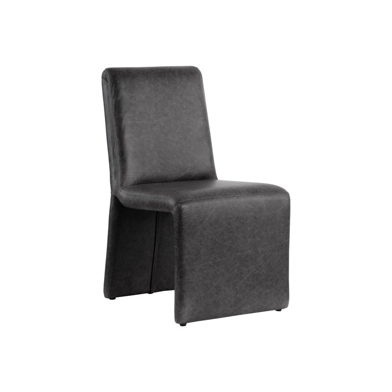Cascata Upholstered Dining Chair, Black