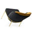 Chaise d'appoint rembourrée et revêtue de velours-1579805582-1557947412