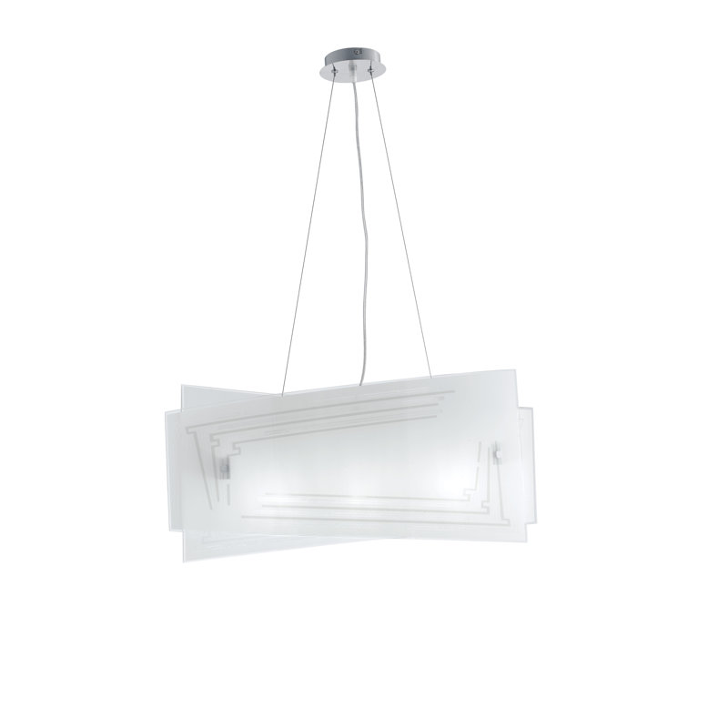 Hartung 4 - Light Clear Unique/Statement Pendant