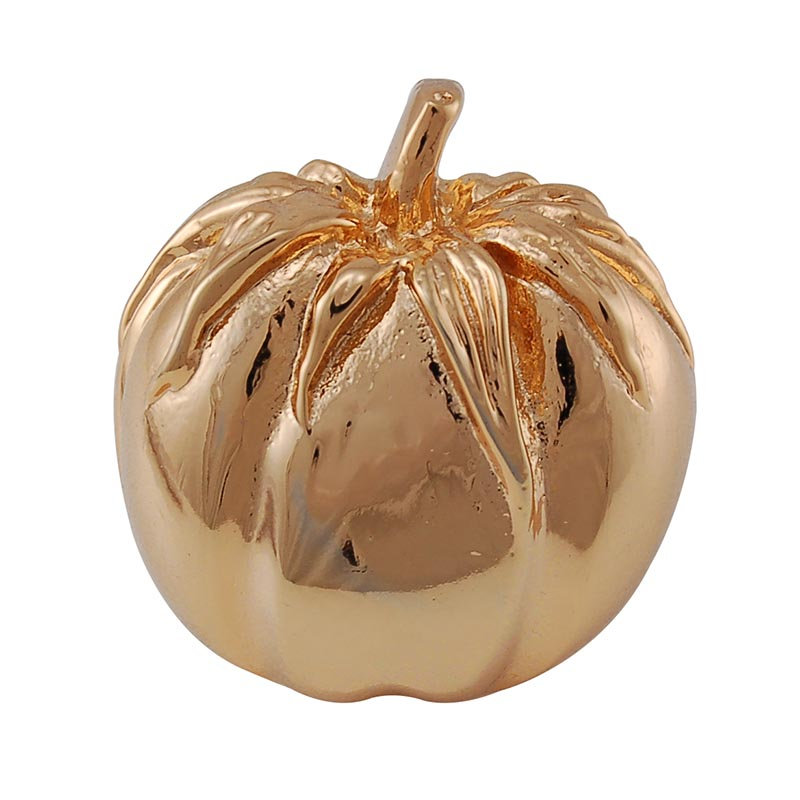 Fiori Novelty Knob, Polished Gold
