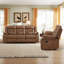 3 Seater Faux Leather Reclining Sofa