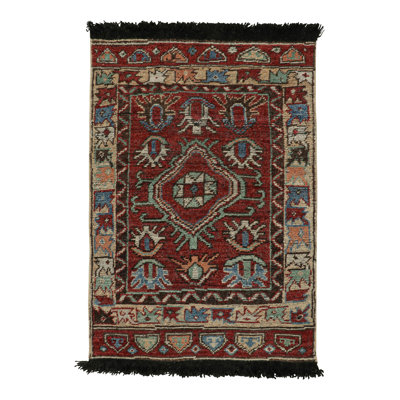 Burano Handmade Kilim Wool Geometric Area Rug