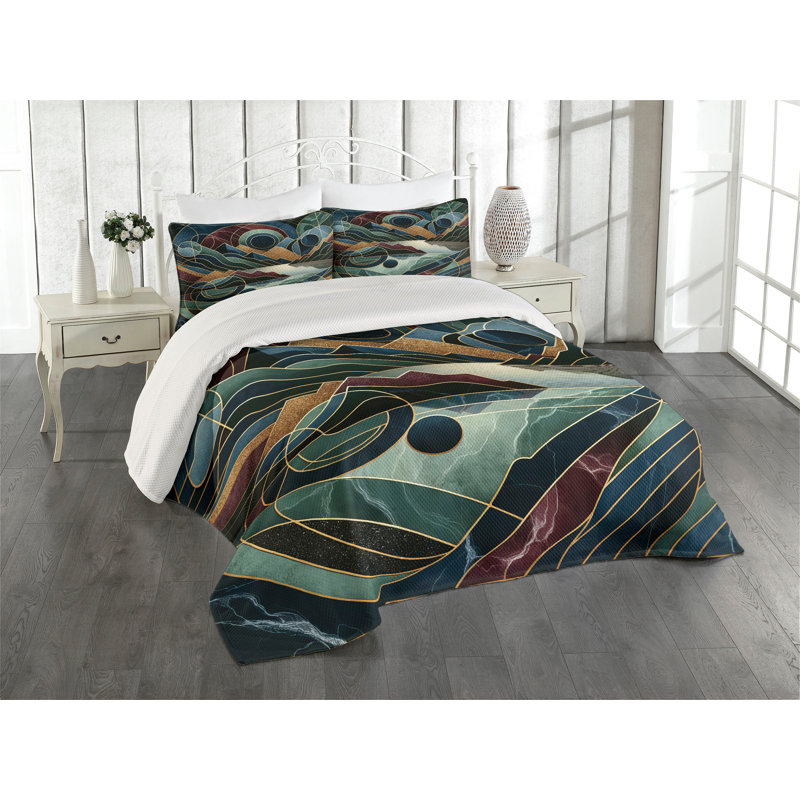 Polyester Coverlet, King Coverlet + 2 Standard Shams