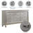 Kaitlyn 9 Drawers  Dresser, Champagne Finish