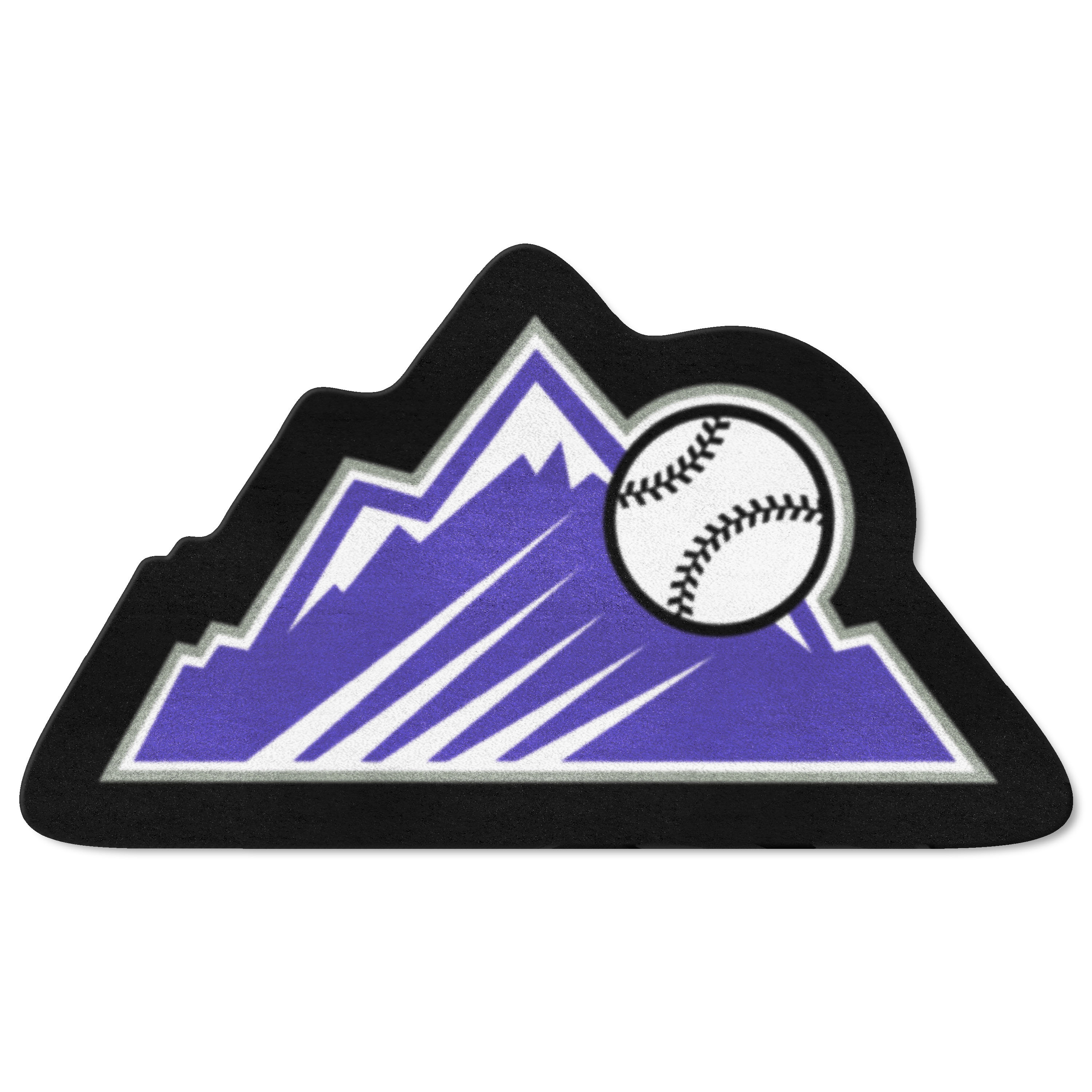 Download Colorado Rockies Icon Logo Purple Wallpaper