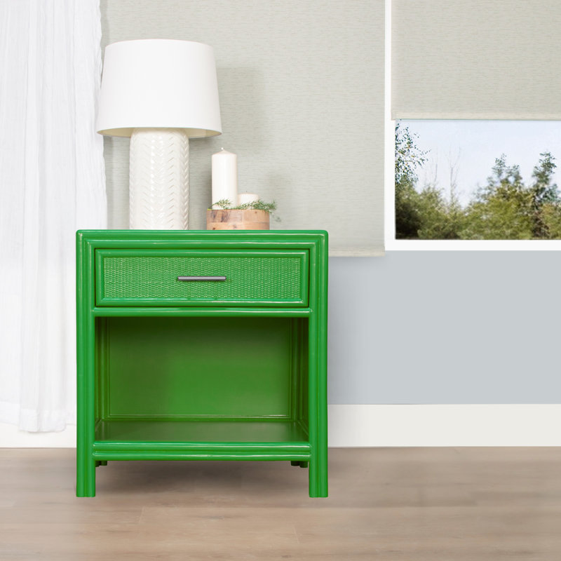Aruba 1 - Drawer Nightstand, Citrus Orange