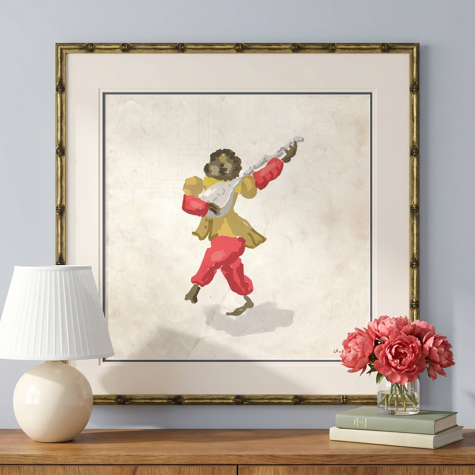 Dana Gibson "Strum" Print