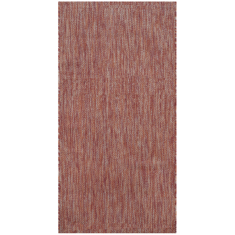 Mccullough Solid Colour Hand Woven Indoor / Outdoor Area Rug