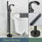 Floor Waterfall Faucet with Diverter