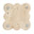 Tuscan Elegance Travertine Coaster Set