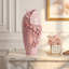 Vases de table en céramique rose trompette