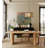 Daymon Oak Solid Wood Dining Table