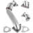 Duramax Header Bolt On Passenger Side up-Pipe with Gaskets Fits