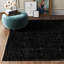 Tapis noir / blanc touffeté à la main Emma-50039095