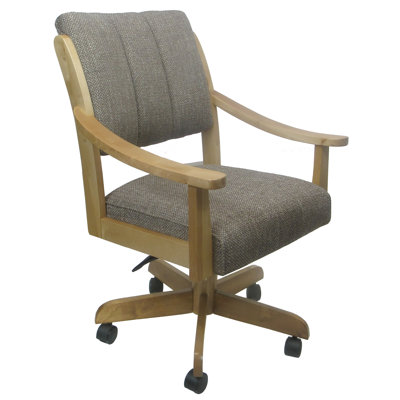 Quionna Dining Caster Chair with Arms