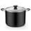 Marmite antiadhésive avec couvercle Cook N Home 10,5 pte, professionnel