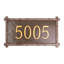 Plaque d’adresse murale sur 1 ligne-23381549-23381551
