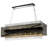 Apollo 12 - Light Bronze/Polished Chrome Kitchen Island Pendant
