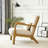 Wooden Lounge Chair-323789418