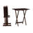 Behnke Folding Tray Table Set