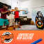 Ensemble de jeu de cible gonflable NERF - Proshot Kids Football + Blaster