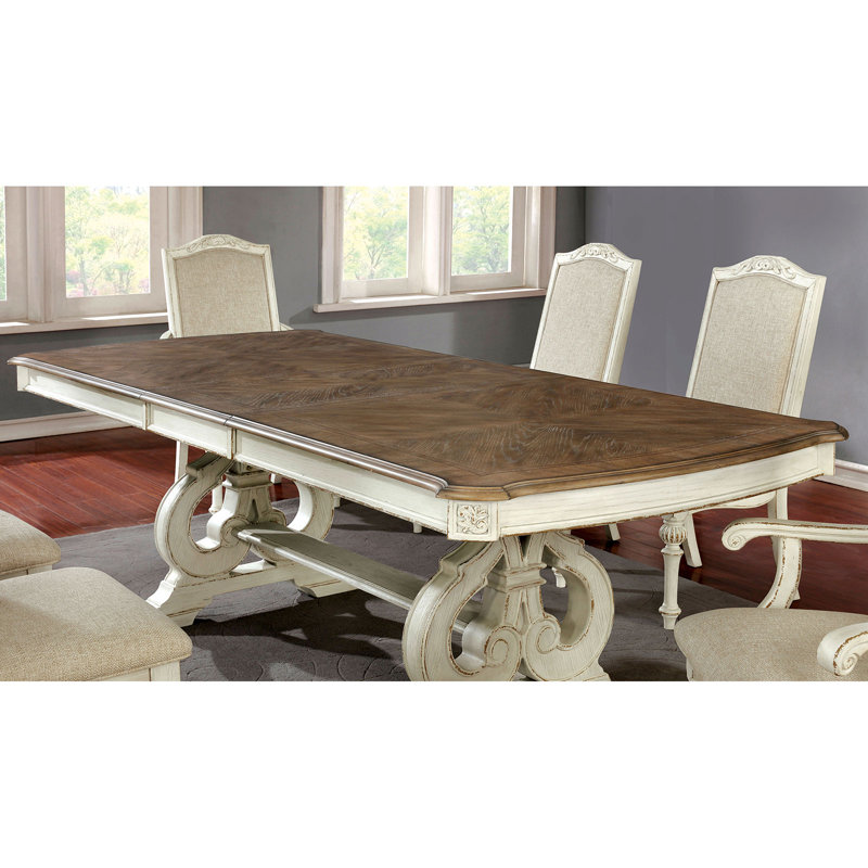 Table de salle à manger à tréteaux Surabaya