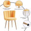 Chaise d'appoint 23,8 po Nivin-803568217