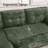L-Shaped Velvet Reversible Sleeper Sofa-823260997-823260999