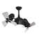 41" Schramm 6 - Blade LED Dual Ceiling Fan with Remote Control and Light Kit Included