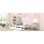 Lit simple en bois avec tiroirs-956710569
