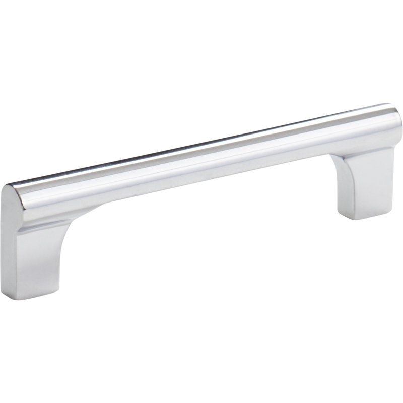 Whittier Bar Pull, Polished Chrome, 3 3/4"