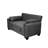 Extra-Large 61-Inch 2-In-1 Fabric Sofa Bed, Double Sofa With Storage Bag, Reinforced Iron Frame, Adjustable Backrest And Cushions, Suitable For Bedrooms, Living Rooms And Outdoor Areas.