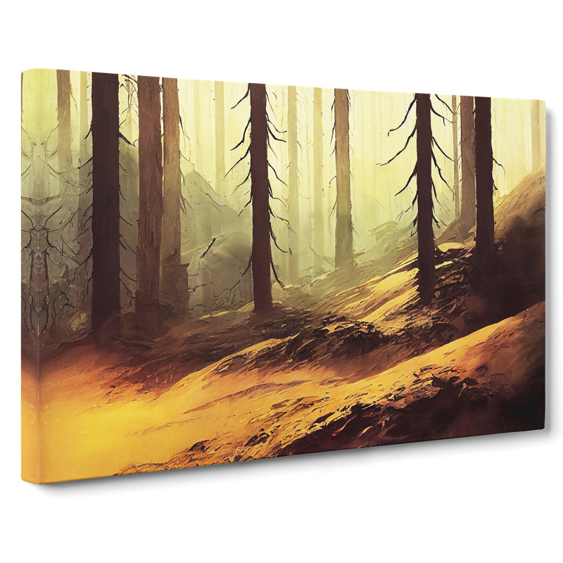An Idyllic Forest - Wrapped Canvas, 35cm H x 50cm W x 3cm D