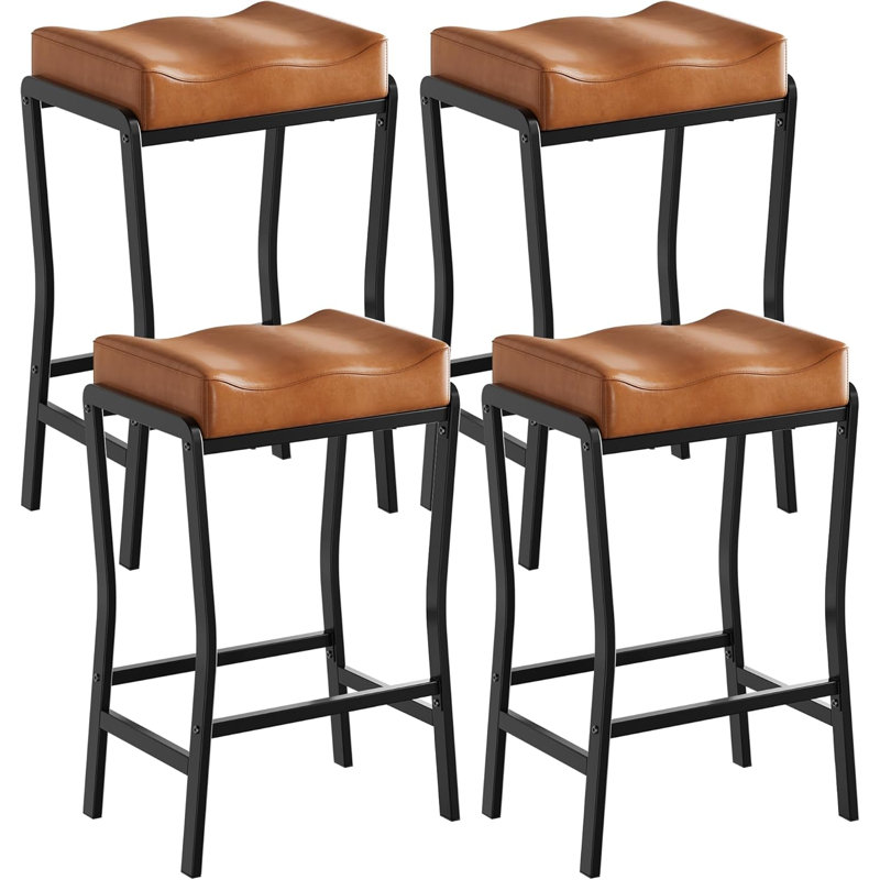 Upholstered Accent Chair, Brown, 4