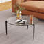 Bjarnhildur Glass Top Single Coffee Table-464392431