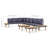 Dayam 7 Piece Lounge Chair with Cushions-2042510581