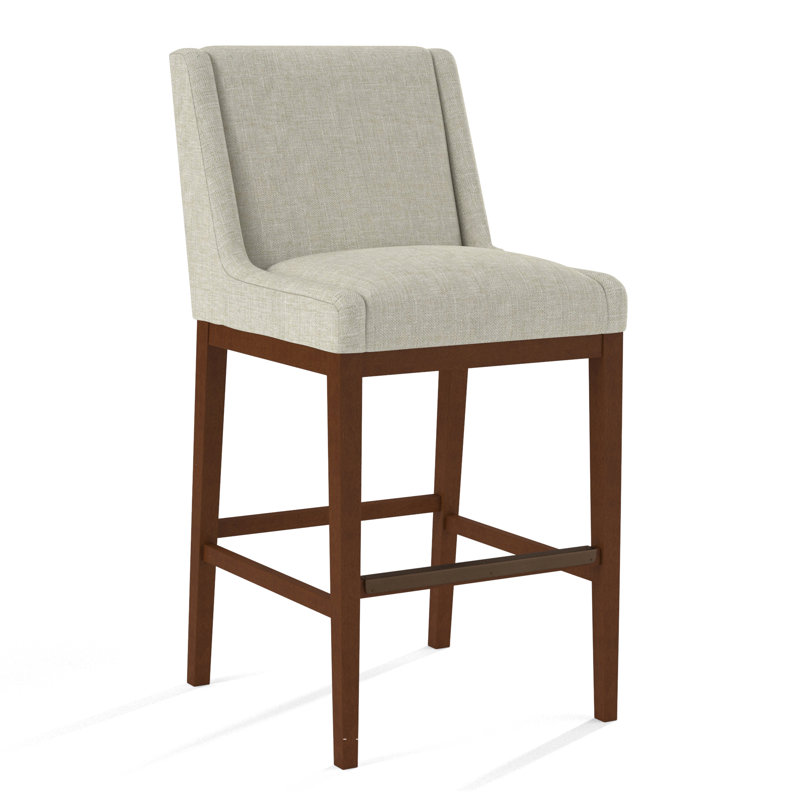 Upholstered Stool, 61558-61, English Saddle