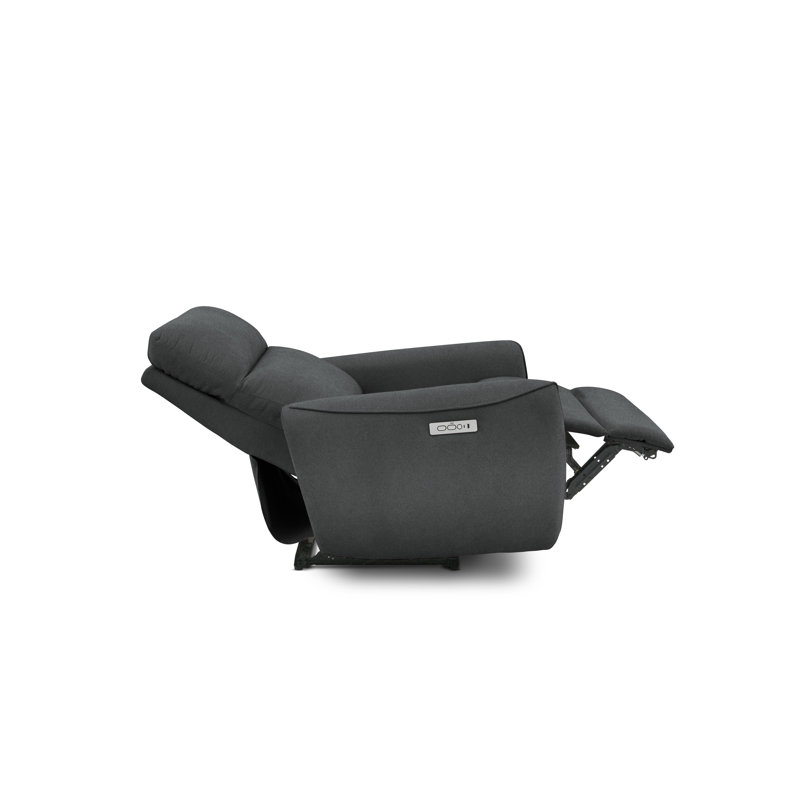 Sealy Posturepedic Wakely Motion Recliner with Power Headrest and USB Port, Grey