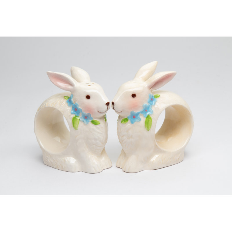Bunny Salt And Pepper Shaker Set