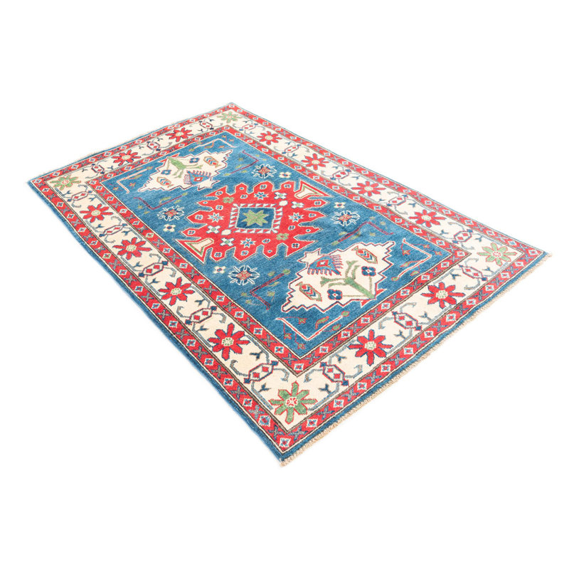 Tapis bleu Olander