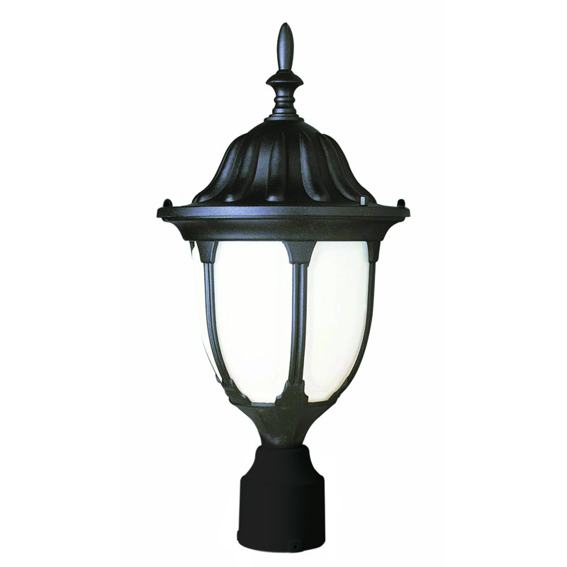 Tête de lanterne H 19 po Annagret, Noir