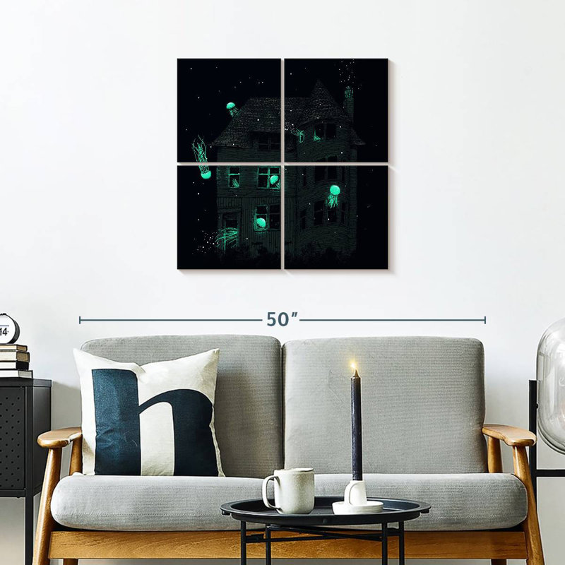 A New Home, 26" H x 26" W