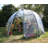 Haxnicks 11.5 Ft. W x 11.5 Ft. D Large Sunbubble Walk-in Greenhouse