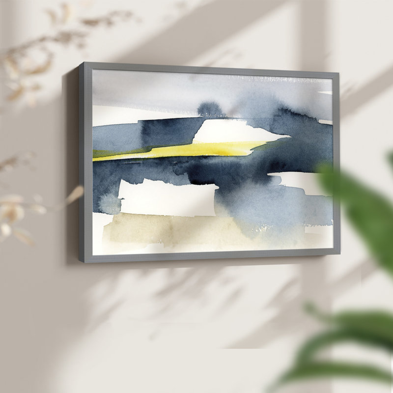 «Peeking Sunshine I», reproduction encadrée, Gris, H 11 po x l 14 po
