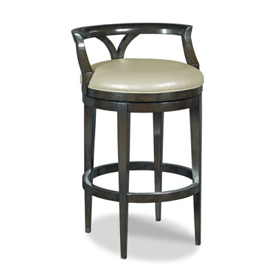 Salinas Swivel Upholstered Stool
