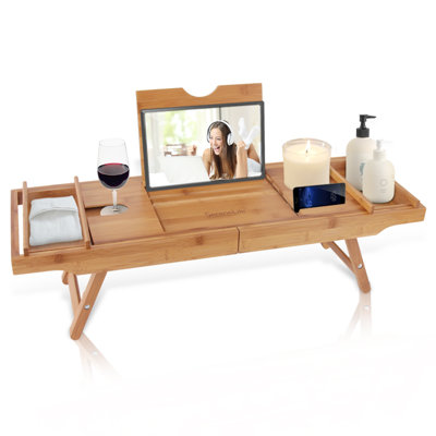 Plateau pour baignoire en bambou Beliveau