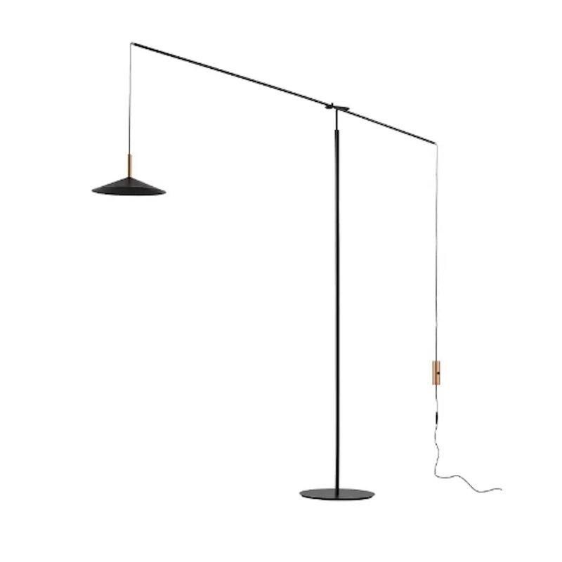  Lampe sur pied à DEL Tranquility | Lampe sur pied moderne pour le salon, la chambre à coucher | Ampoule incluse